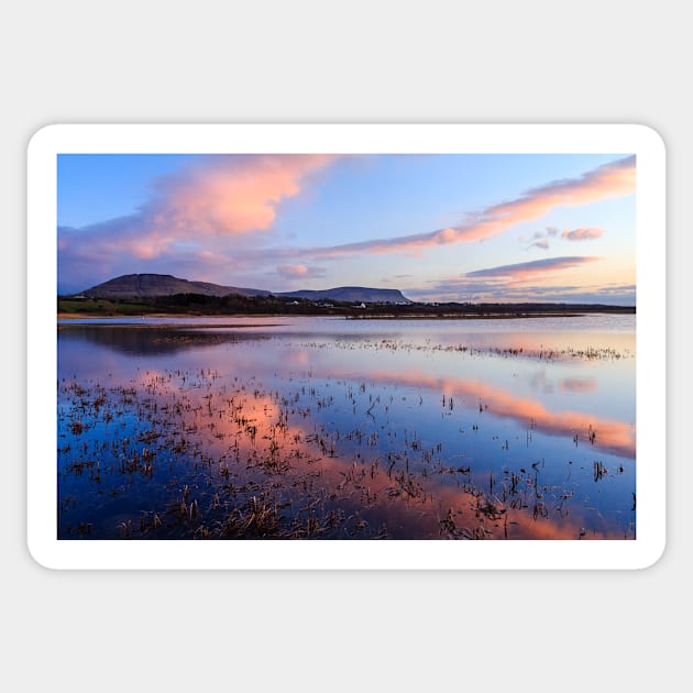 Bunduff Lough Sticker by Aidymcg